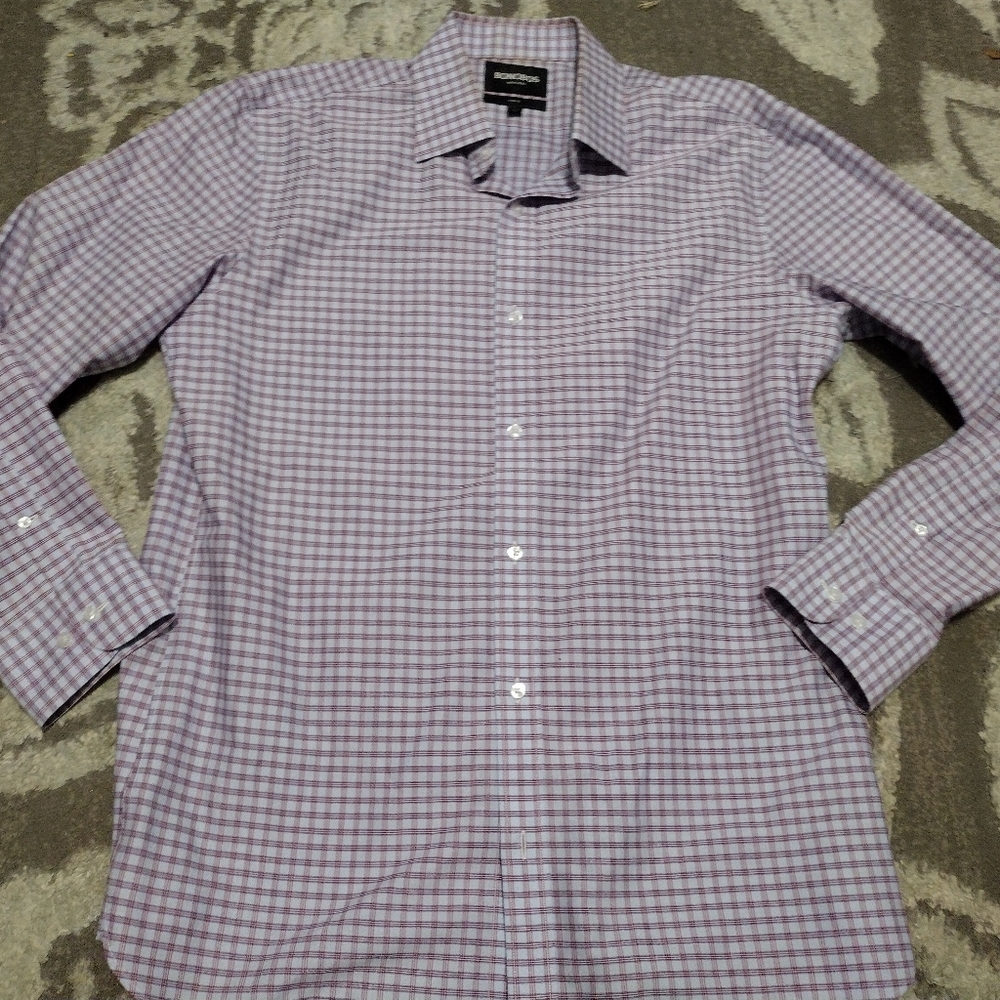 Bonobos Checkered Button Down Shirt - image 1